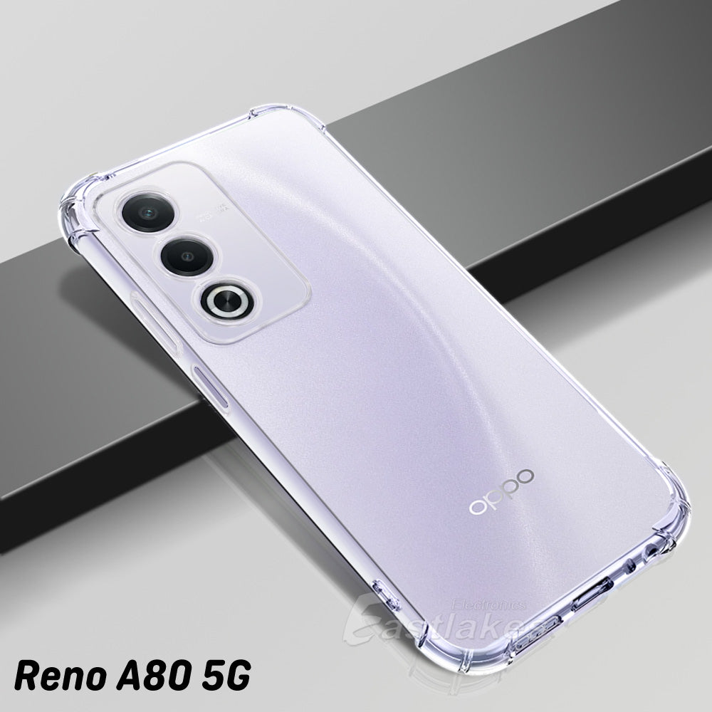 Shockproof Clear Silicone Case for Oppo